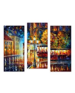 RAINY NIGHT TROLLEY - SET OF 3